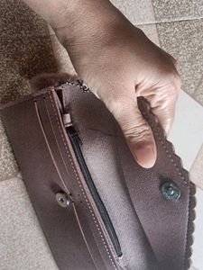 BEAUTIFUL TAN NUDE CLUTCH POUCH!!!!