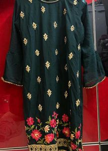 Elegant Embroidered Suit