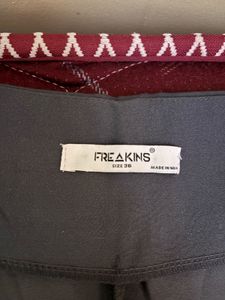 Brand New Freakins Wide Leg Grey Trouser Size 36