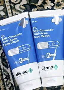 2 Pack ❤️ Sali Cinamide Facewash 💙