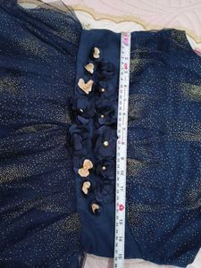 NEW ❤️ WITHOUT TAG..Elegant Navy Blue Gown