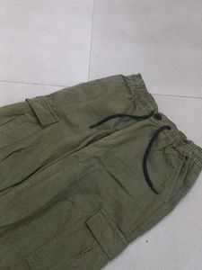 Olive Green Cargo Pants