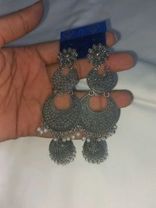New Oxidised Earringss