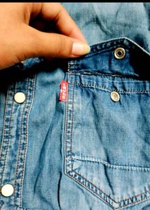 Levi's Denim Shirt Dress