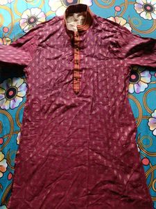 Stylish Maroon Kurta