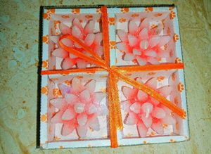 Floral Scented Diya Candles