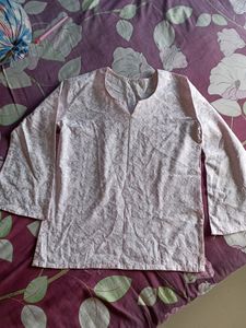 Chikankari Short Kurti Or Top