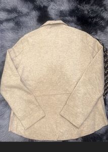 Cozy Beige Button-Down Jacket