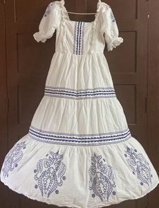 WESTSIDE White Embroidered Dress