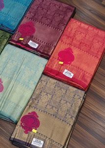 Elegant Green Banarasi Silk Saree