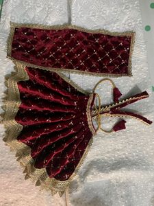 Handmade Beautiful Maa Durga Lehga Choli