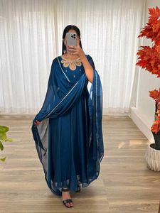 Hand Work Anarkali Gown
