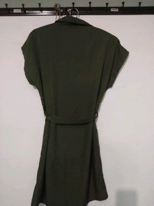 Provogue Green Shirt Dress