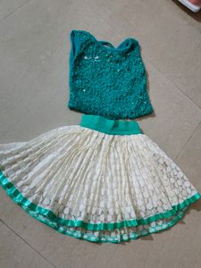 Cute Skirt And Blouse