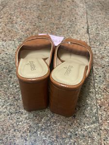 SALE! New Tan Block Heels