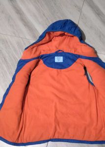 Nylon and fleece Warm Half jacket