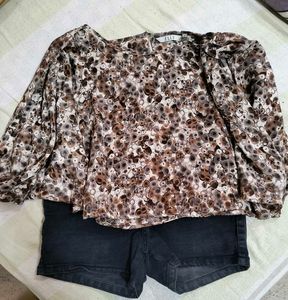Floral Print Top