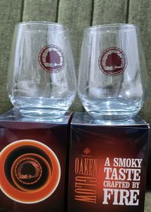New Packed Glass Set Of Two.