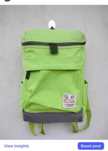 SHOOPEN All Generation Green Backpack