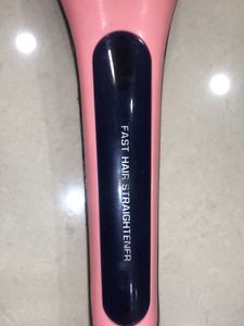 Pink Comb Hair Straighter
