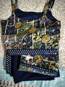 Elegant Printed 3 piece Kurta Set