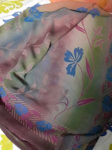 Elegant Floral Saree