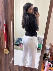White Joggers