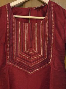 Stunning Red Kurta
