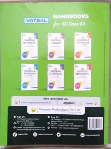 VATSAL ISC XII HANDBOOK PHYSICS