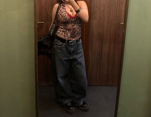 Leopard Print Halter Top