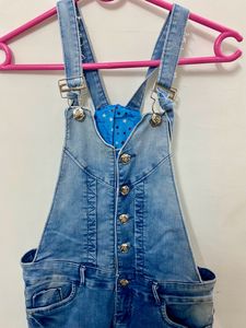 Women's Denim Slim Fit Dungaree