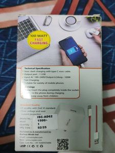 Ostlylei 100 Watt Super VOOC Charger