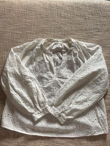 H&M Broderie Anglaise Top