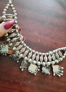 Oxidised Choker Necklace