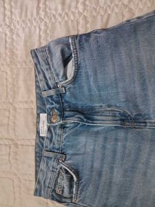 Bershka Wide Leg Jeans High Waist
