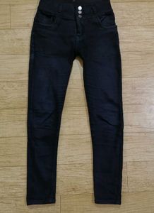 Black Colour Denim Jeans