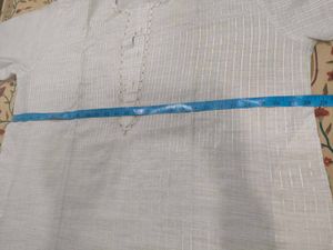Cream Kurta For Men