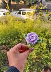 ⚡️ON SALE!!!⚡️Handmade Crochet Lilac rose