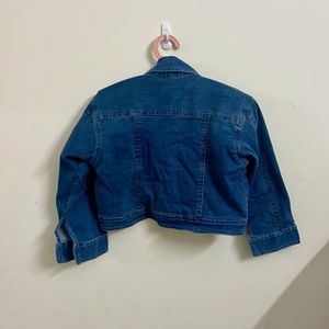 Denim Crop Jacket