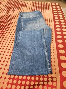 Lee Faded Blue Denim Jeans
