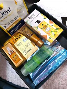 skincare and haircare+stickers pack of 7