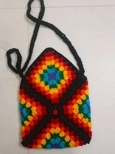 Crochet Sling Bag