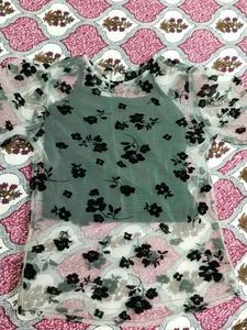 Floral Sheer Top