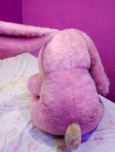 Pink Big Bunny Plush