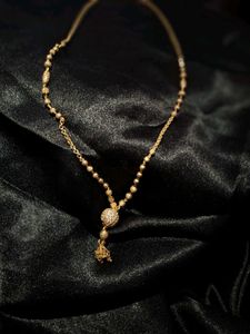Gold Beaded Necklace