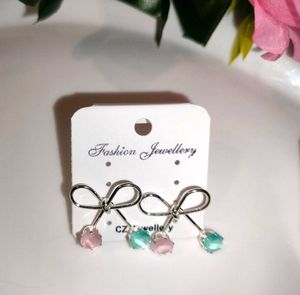 Bowknot Drop Earrings