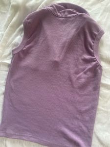 Lavender Sleeveless Top
