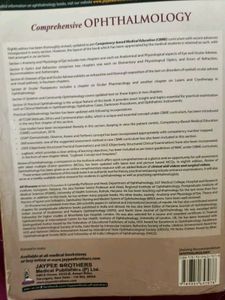 AK KHURANA -ophthalmology 8th edition
