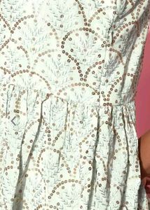 Libas Sequence Kurta Set With Potli
