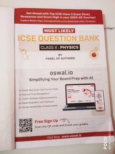 Oswal Class 10th Physics Question Bank